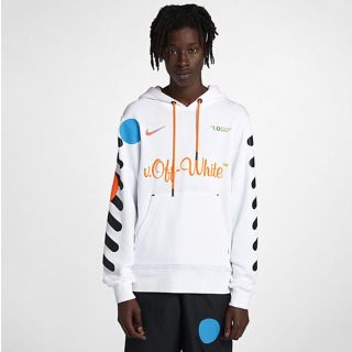 オフホワイト(OFF-WHITE)の送料込 白M Nike off-white パーカー(パーカー)