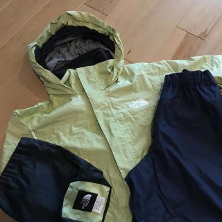 ザノースフェイス(THE NORTH FACE)のTHE NORTH FACE  キッズ レインウェア 上下セット(レインコート)