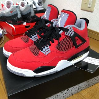 ナイキ(NIKE)のair jordan 4 retro エアジョーダン(スニーカー)