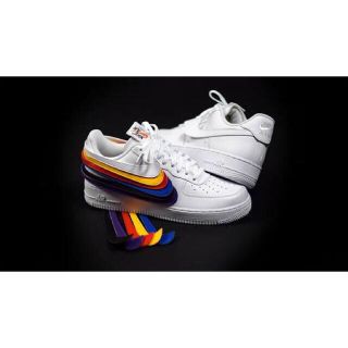 ナイキ(NIKE)の【27.5cm】AIR FORCE1 SWOOSH PACK WHITE(スニーカー)