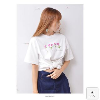 スナイデル(SNIDEL)のsnidel プリントTシャツ(Tシャツ(半袖/袖なし))