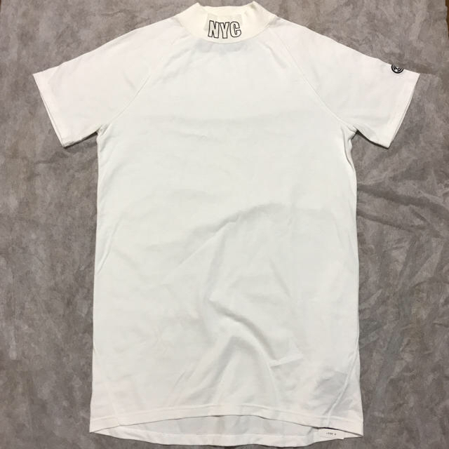 BEAMS(ビームス)のCHARI&CO ハイネックロゴチュニック ワンピース BEAMS    メンズのトップス(Tシャツ/カットソー(半袖/袖なし))の商品写真