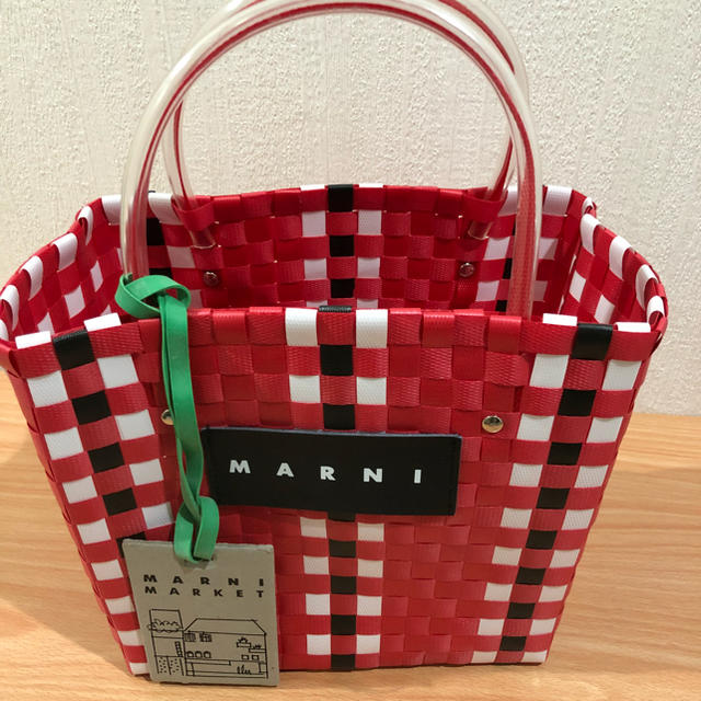 マルニフラワーカフェ MARNI FLOWER CAFE  ピクニックバックミニ