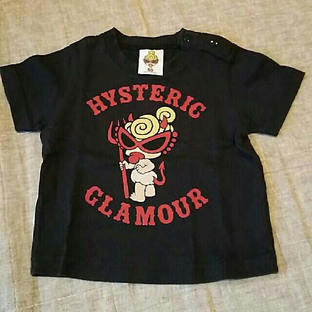 HYSTERIC GLAMOUR(ヒステリックグラマー)のHYSTERIC GLAMOUR* ベビー Tシャツ 60 半袖 キッズ/ベビー/マタニティのベビー服(~85cm)(Ｔシャツ)の商品写真