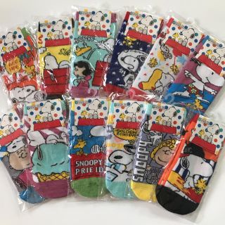 スヌーピー(SNOOPY)の新商品 限定SALE♡12足セット スヌーピー   靴下セット2(ソックス)