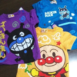 バンダイ(BANDAI)の専用　8/1までお取り置き　アンパンマン&バイキンマンTシャツ(Tシャツ/カットソー)