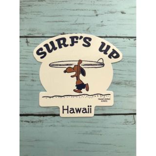 スヌーピー(SNOOPY)のスヌーピー モニ ステッカー Hawaii Moni Honolulu ホノルル(その他)