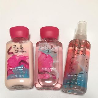 バスアンドボディーワークス(Bath & Body Works)のBath&BodyWorks  ミスト ローション シャワージェル(香水(女性用))