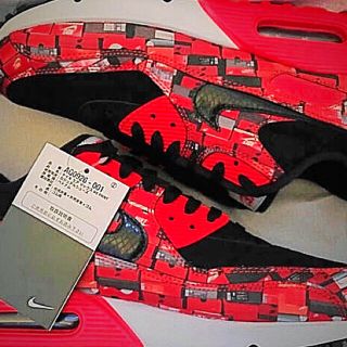 アトモス(atmos)のAIR MAX 90 PRNT WE LOVE atmos(スニーカー)