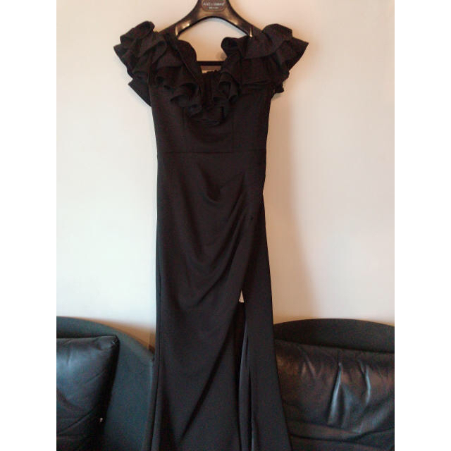 Andy(アンディ)の黒のロングドレス レディースのフォーマル/ドレス(ロングドレス)の商品写真