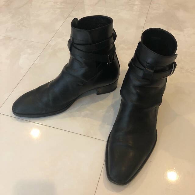 saint laurent paris ジョッパーブーツ ヒールブーツ