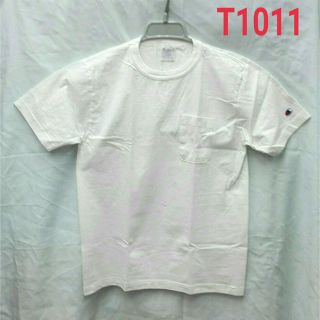 チャンピオン(Champion)の★チャンピオン★T1011★ポケット付Tシャツ★ホワイト★S★(Tシャツ/カットソー(半袖/袖なし))