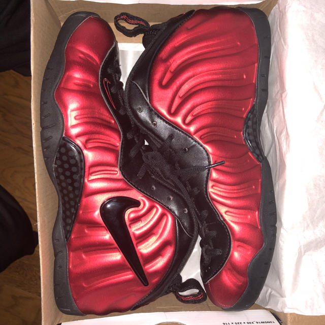 NIKE AIR FOAMPOSITE PRO  RED 28cm