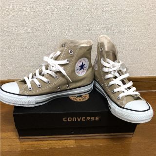 コンバース(CONVERSE)のコンバース オールスター ベージュ ハイカット 24.0(スニーカー)