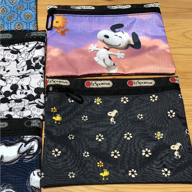 Lesportsac 未使用 レスポ ポーチ 4点セット ディズニー スヌーピーコラボなどの通販 By コメントください レスポートサックならラクマ