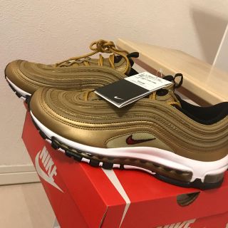 ナイキ(NIKE)のエアマックス97 ゴールド 26.5(スニーカー)