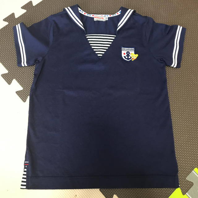 mikihouse(ミキハウス)の中古 ミキハウス セーラー Tシャツ 120 キッズ/ベビー/マタニティのキッズ服女の子用(90cm~)(Tシャツ/カットソー)の商品写真