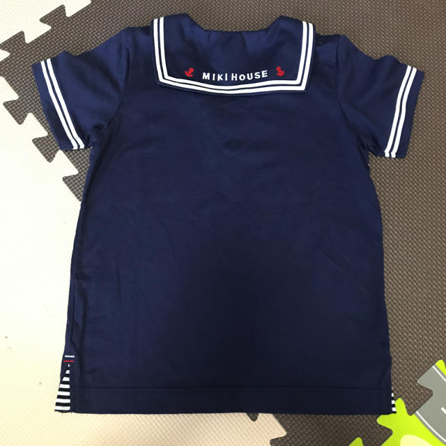 mikihouse(ミキハウス)の中古 ミキハウス セーラー Tシャツ 120 キッズ/ベビー/マタニティのキッズ服女の子用(90cm~)(Tシャツ/カットソー)の商品写真