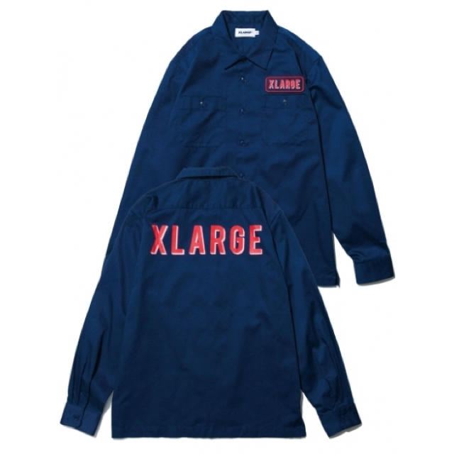 XLARGE - 美品 XLARGE ワークシャツ 定価13000+税の通販 by つばさ's shop｜エクストララージならラクマ