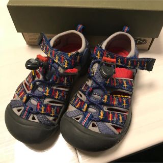 キーン(KEEN)の【週末値引き】KEEN 水陸両用サンダル キッズ 16.0(サンダル)