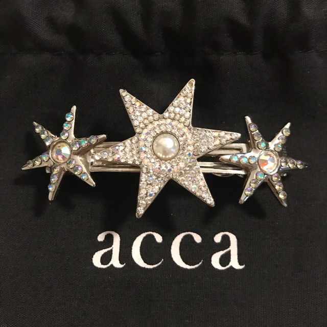 人気のファッションブランド！ acca - ACCA アッカ バレッタ バレッタ