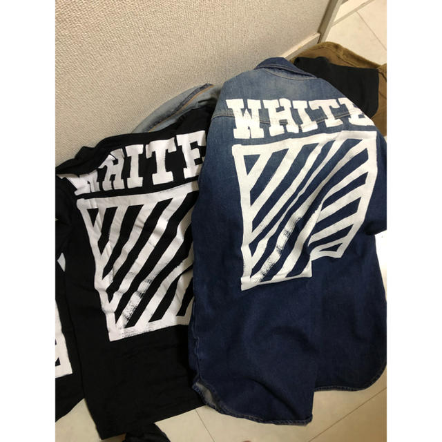 OFF-WHITE(オフホワイト)のOff-White 16aw 傑作デニムシャツ【国内正規】 メンズのジャケット/アウター(Gジャン/デニムジャケット)の商品写真