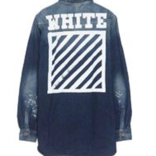 OFF-WHITE(オフホワイト)のOff-White 16aw 傑作デニムシャツ【国内正規】 メンズのジャケット/アウター(Gジャン/デニムジャケット)の商品写真