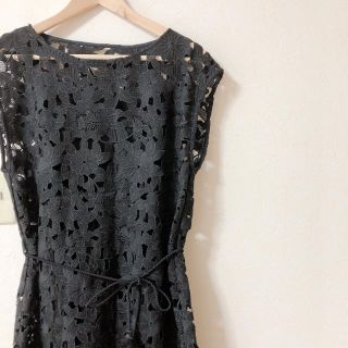 ドットアンドストライプスチャイルドウーマン(Dot&Stripes CHILDWOMAN)のdot&stripes レース3wayワンピース(ひざ丈ワンピース)