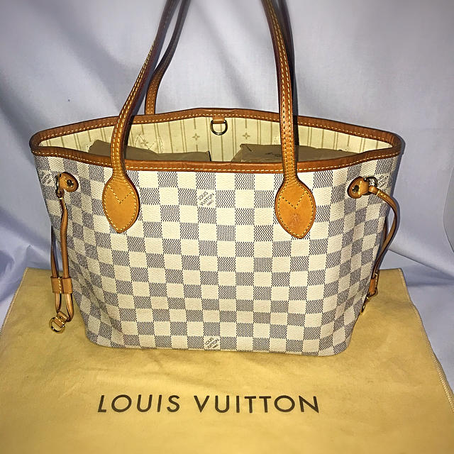 正規取扱店】 VUITTON LOUIS - PMトートバッグ ネヴァーフル ダミエ