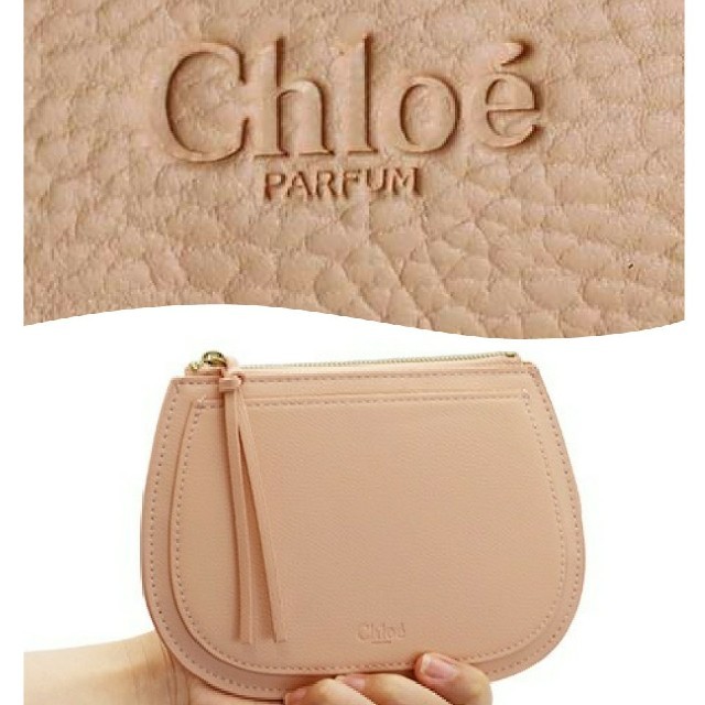 Chloe(クロエ)のクロエChloeポーチ財布小銭入れスナイデルリリーブラウン レディースのファッション小物(ポーチ)の商品写真