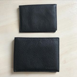 カルバンクライン(Calvin Klein)のCalvin Klein（カルヴァンクライン）-レザーウォレットのみ(折り財布)