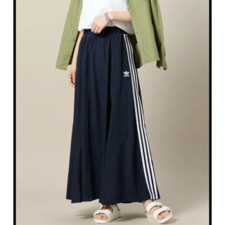 アディダス(adidas)のM♡adidas BEAUTY&YOUTH コラボ ロングスカート(ロングスカート)