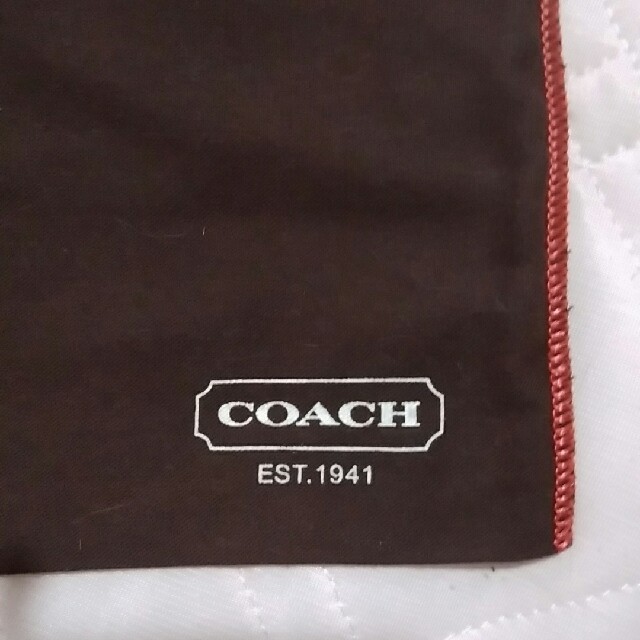 COACH(コーチ)のコーチ　保存袋 レディースのバッグ(ショップ袋)の商品写真