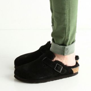 ビルケンシュトック(BIRKENSTOCK)のBIRKENSTOCKファーライナーUGGemuMINNETONKAボアサンダル(サンダル)