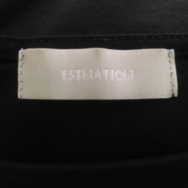 ESTNATION(エストネーション)の41783様専用  エストネーション  袖フリルカットソー レディースのトップス(カットソー(半袖/袖なし))の商品写真