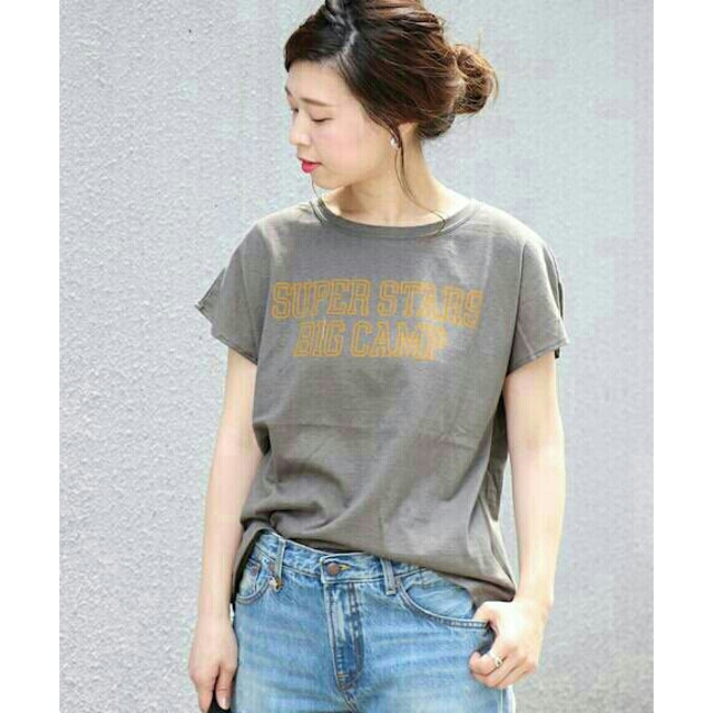 JOURNAL STANDARD(ジャーナルスタンダード)のRIDING HIGH ライディングハイ ラフィテンジクTシャツ　フリー
 レディースのトップス(Tシャツ(半袖/袖なし))の商品写真