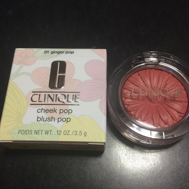 CLINIQUE(クリニーク)のクリニーク チークポップ  01 ジンジャーポップ ミッフィー様専用 コスメ/美容のベースメイク/化粧品(チーク)の商品写真