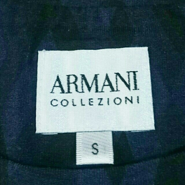 ARMANI COLLEZIONI(アルマーニ コレツィオーニ)のアルマーニコレツォーニ メンズ 長袖Tシャツ used品 メンズのトップス(Tシャツ/カットソー(七分/長袖))の商品写真