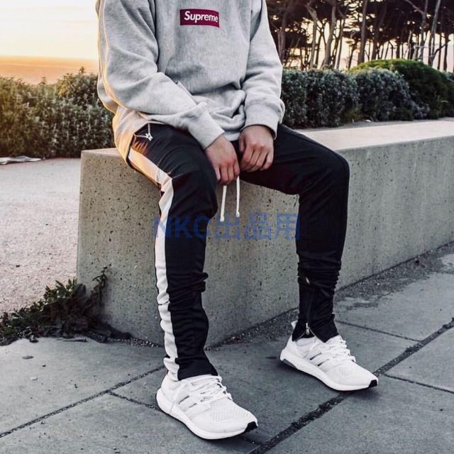 【希少 黒白 XS 新品 トラックパンツ】 MNML Track Pants i メンズのパンツ(その他)の商品写真