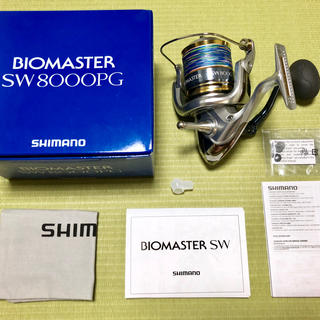 シマノ(SHIMANO)のshimano BIOMASTER SW 8000PG(リール)