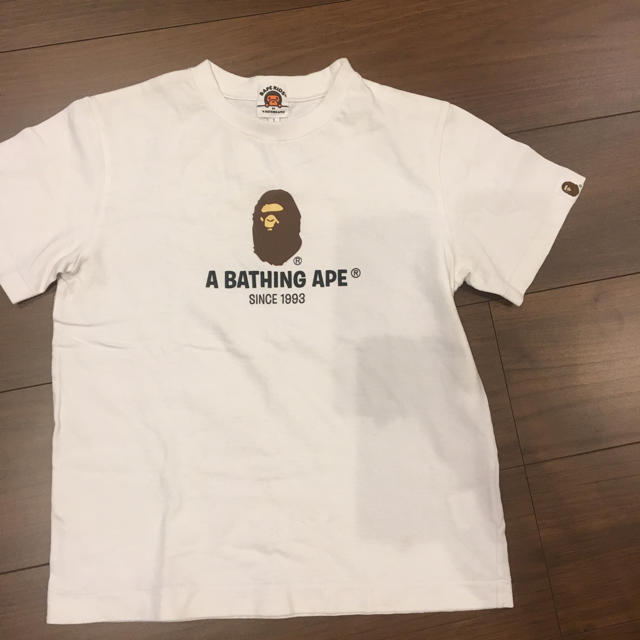 A BATHING APE(アベイシングエイプ)のBAPE KIDS Tシャツ① キッズ/ベビー/マタニティのキッズ服男の子用(90cm~)(Tシャツ/カットソー)の商品写真