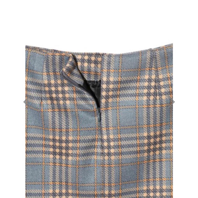 GRL(グレイル)のGRL ダブルボタンチェックスカート ブラウン 韓国ファッション 秋 SALE レディースのスカート(ミニスカート)の商品写真