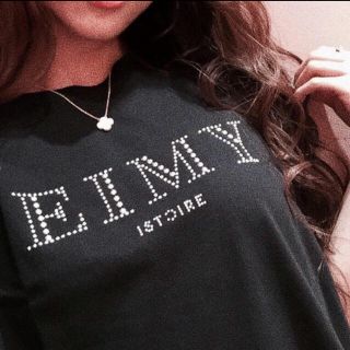 エイミーイストワール(eimy istoire)のeimy istoire スタッズロゴTシャツ(Tシャツ(半袖/袖なし))