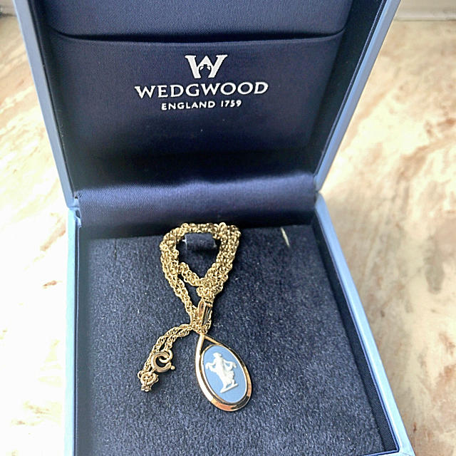 WEDGWOOD(ウェッジウッド)の【正規品】ウェッジウッド  ネックレス ゴールド レディースのアクセサリー(ネックレス)の商品写真