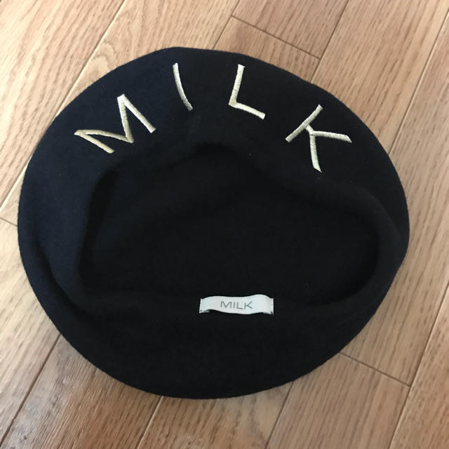 MILK(ミルク)のmilk ベレー帽 レディースの帽子(ハンチング/ベレー帽)の商品写真