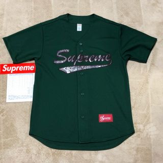 シュプリーム(Supreme)のS 国内正規 Supreme Baseball Jersey ベースボールシャツ(シャツ)