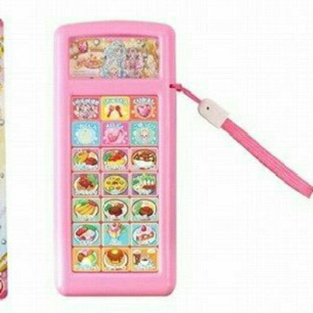 新品！HUGっと！プリキュア！ファミレスオーダーメニューおもちゃ 電池式 エンタメ/ホビーのおもちゃ/ぬいぐるみ(キャラクターグッズ)の商品写真