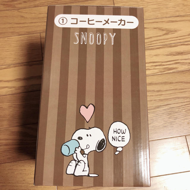 SNOOPY(スヌーピー)のスヌーピー コーヒーメーカー スマホ/家電/カメラの調理家電(コーヒーメーカー)の商品写真