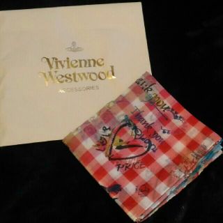 ヴィヴィアンウエストウッド(Vivienne Westwood)のVivienne Westwood バンダナ 大判ハンカチ(バンダナ/スカーフ)