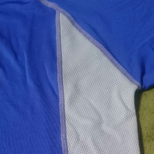 新品 ドライTシャツ ブルー 3L ※他カラーあり メンズのトップス(Tシャツ/カットソー(半袖/袖なし))の商品写真